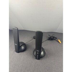 Altec Lansing ATP3 Multimedia Computer Speaker System Satellites Only Black